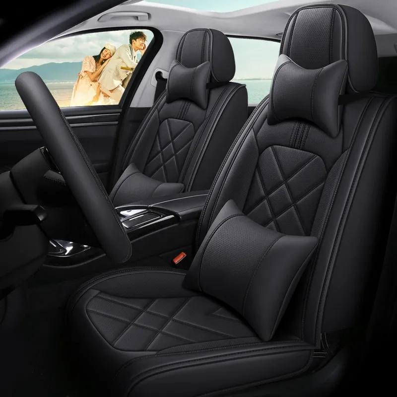 Full Set Car Seat Covers Are Available for All Seasons, Suitable for Most 5-seat Cars/SUVs/trucks/vans