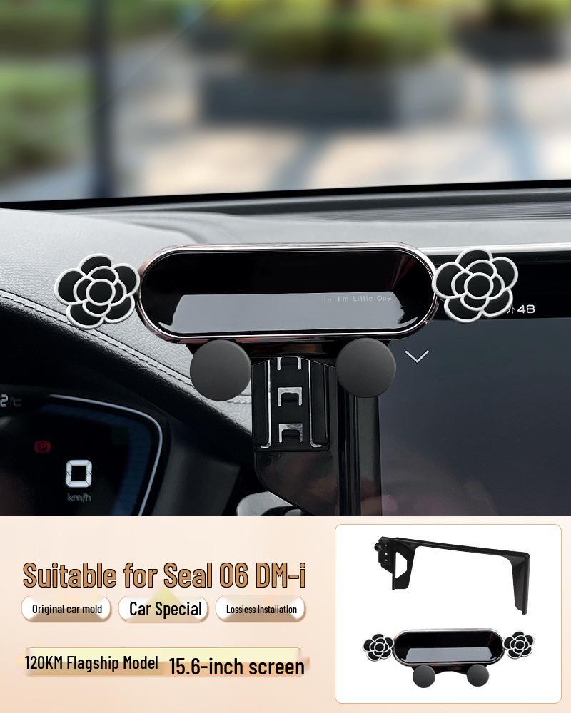 Compatible with BYD Seal 06dmi Mobile Phone Car Navigation Mount Display Screen Center Console Interior Decor.