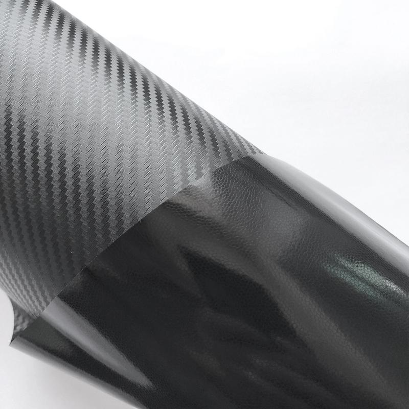 50*152/200/300cm 3D Carbon Fiber Vinyl Wrap Film Black Self Adhesive Vinyl Car Wrap Foil Sticker Console Computer Laptop Skin