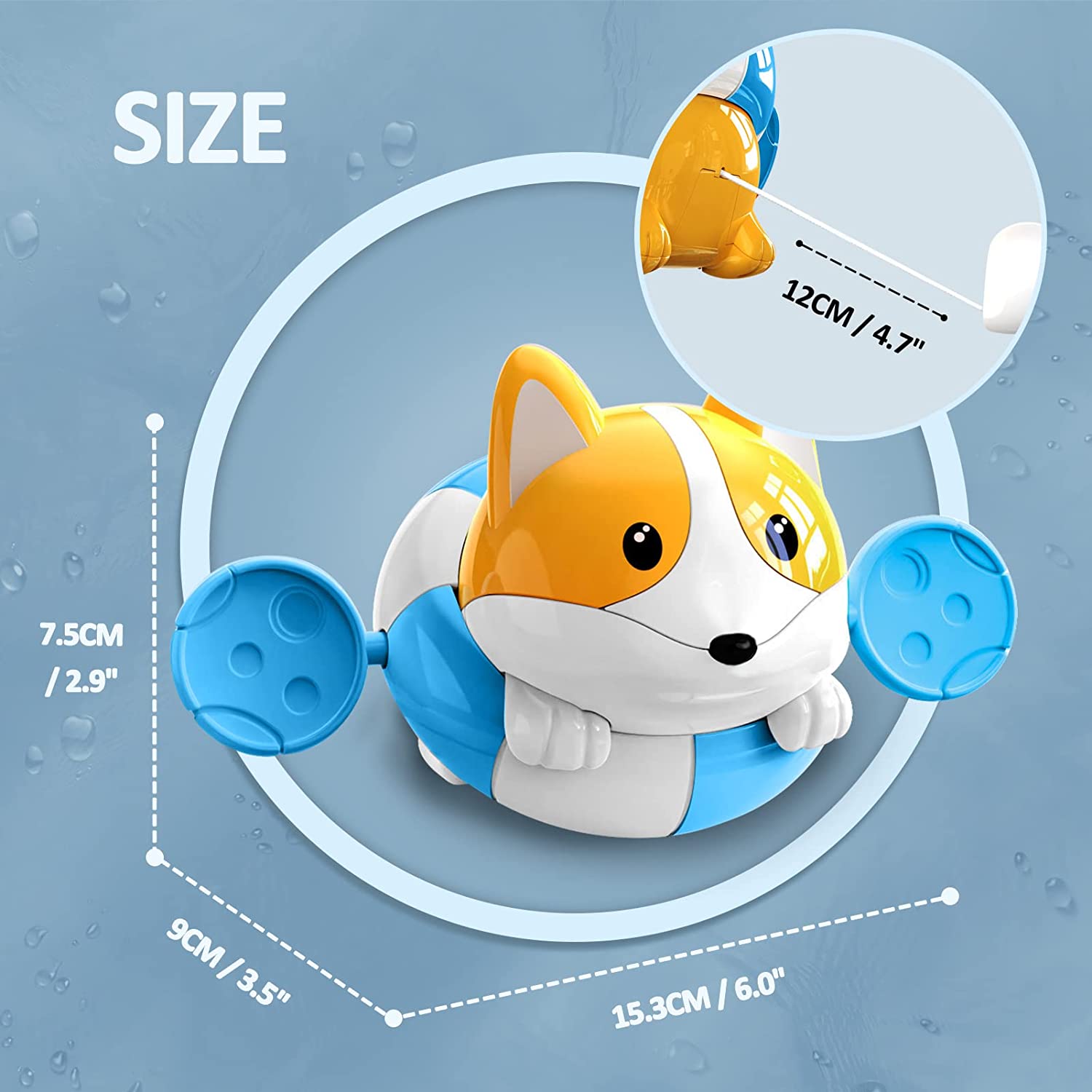 2 упаковки игрушек для ванны — фото 2