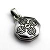 Tibetan Buddha Eye Katsuma Koma Buddha Pendant Pendant Top Silver 925 Amulet Good Luck