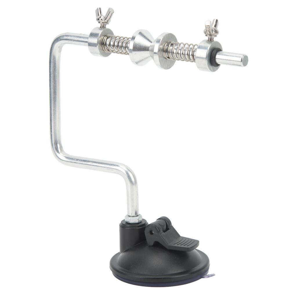 Fishing Wire Winder System Aluminium Alloy Vacuum Sucking Cup Type Handle Fish Line Winding Tool