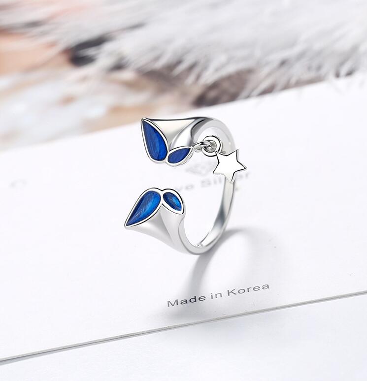 New 925 Sterling Silver Ring AAA Zircon Adjustable Simplicity Fashion Exquisite Women Jewelry Accessories Wedding Party Gift