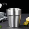 201 Stainless Steel Cup Stackable Drinking Mug Double Wall Vacuum Insulated Coffee Cup Reusable Drinkware for Home Camping Outdoor Activities