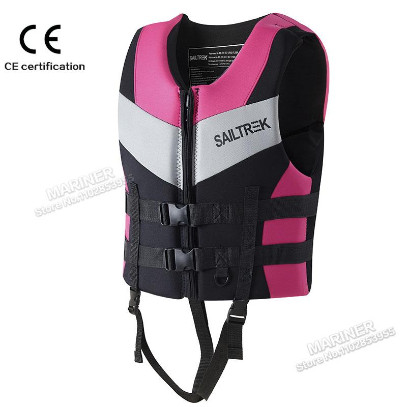 Impact Vest Wakesurf Comp Vest CE Approved Neoprene Life Jacket Wake Surfing But Great for All Other Watersports Activities