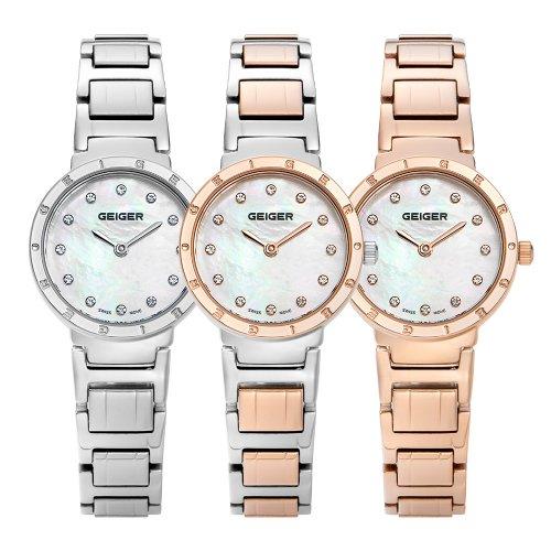 [GEIGER] GEIGER Women s Metal Watch GE8028 GE8028RG