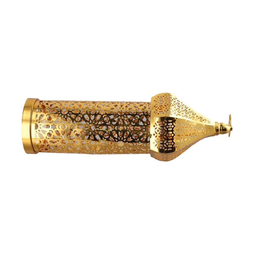 Vintage Moroccan Night Light Hollow Eid Lamp Home Ornament Ramadan LED Light Mosque