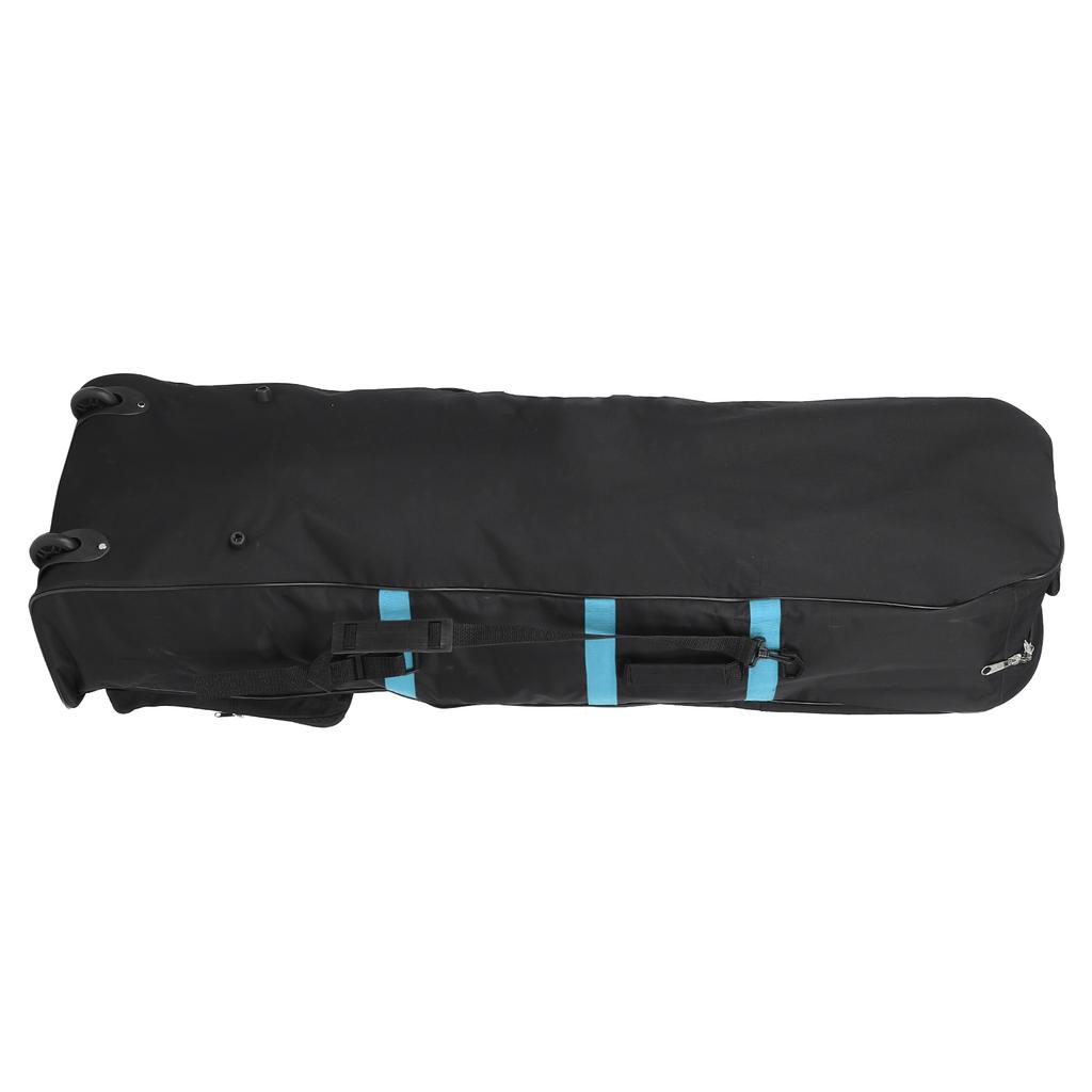 Golf Travel Bag with Wheels Foldable 600D Oxford Golf Aviation Bag Club Case Storage PouchBlue