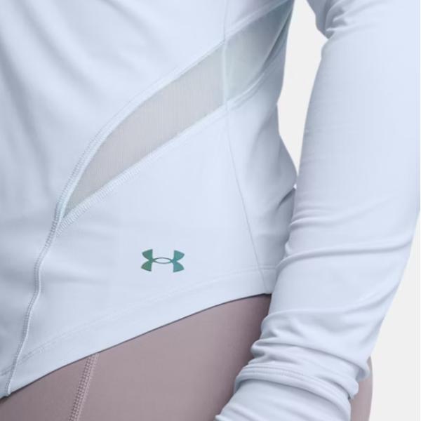 Under Armour UA Vanish Elite Vent Outdoor Casual Sports Zip Collar Jacket Women Jacket Rain-Cloud-Blue 1386403-464