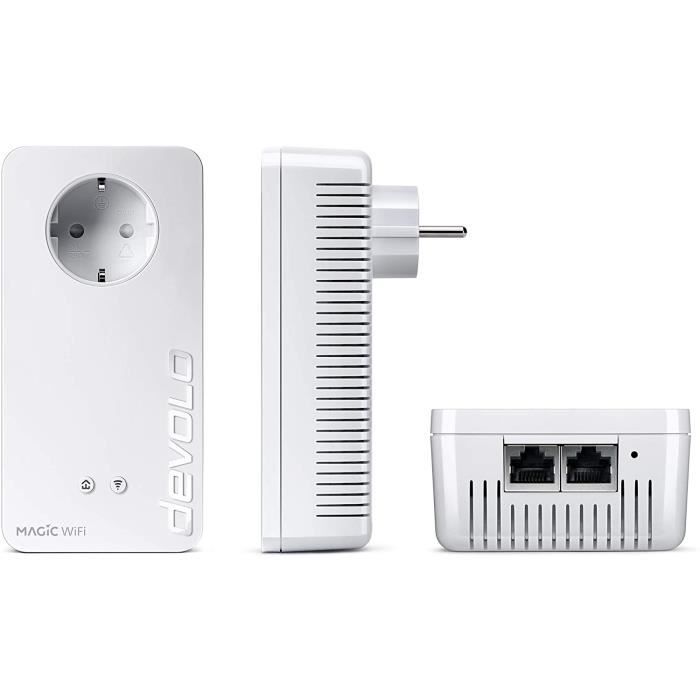 Devolo Magic 2 – 2400 Wifi AC Suivant Multiroom Kit : Stabilstes Jeu Avec 3 Powerline-Adaptern Pour Raumübergreifendes...