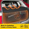 Retractable Rear Trunk Cargo Cover Double Curtain Tail Box Storage Panel For Honda CRV 2023-2025