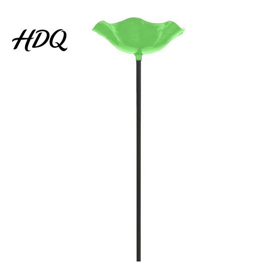 Insect Watering Station Handmade Flower Garden Stake Ground Insert Bee Butterfly Decorative Floral Ornament Bird Bath Pollinator Drinking Bowl
