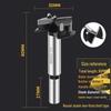 35mm Depth-Stop Hinge Hole Saw with Three-Flute Drill Bit for Woodworking and Cabinet Doors