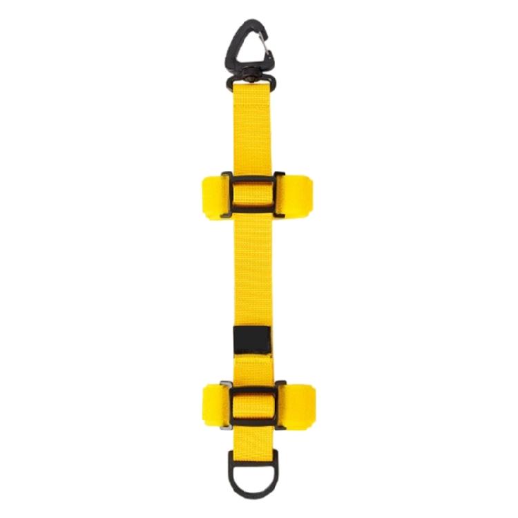 Outdoor Backpack Expansion Strap Backpack Accessory Strap With Reinforced Webbing For Camping And Hiking Equipment жёлтый