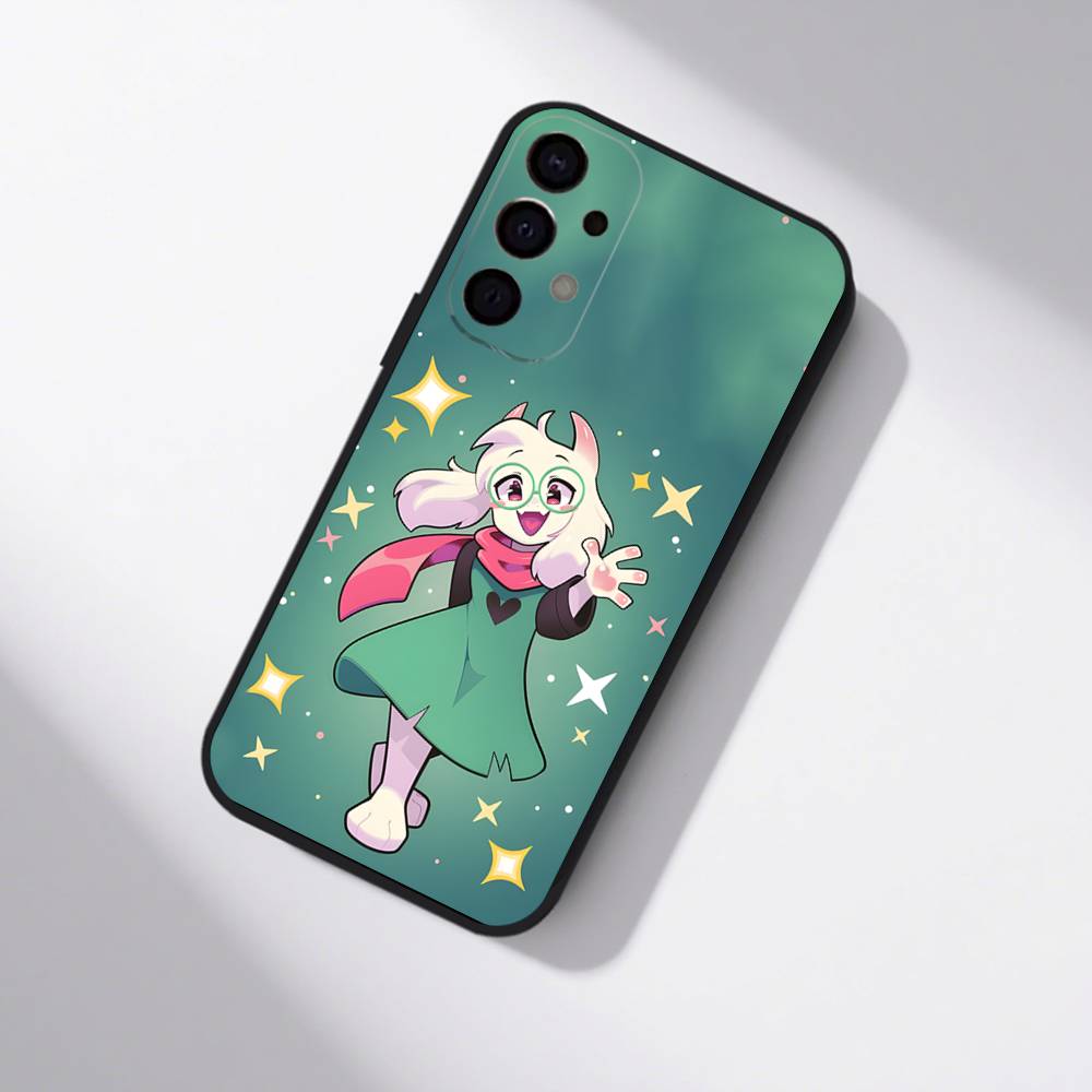 Ударопрочный чехол для телефона D-Deltarune R-Ralsei для Samsung S25, S24, S21, S22, S23, S30, Ultra, S20, Plus, Fe, Lite, 5G Черный Samsung S25ULTRA