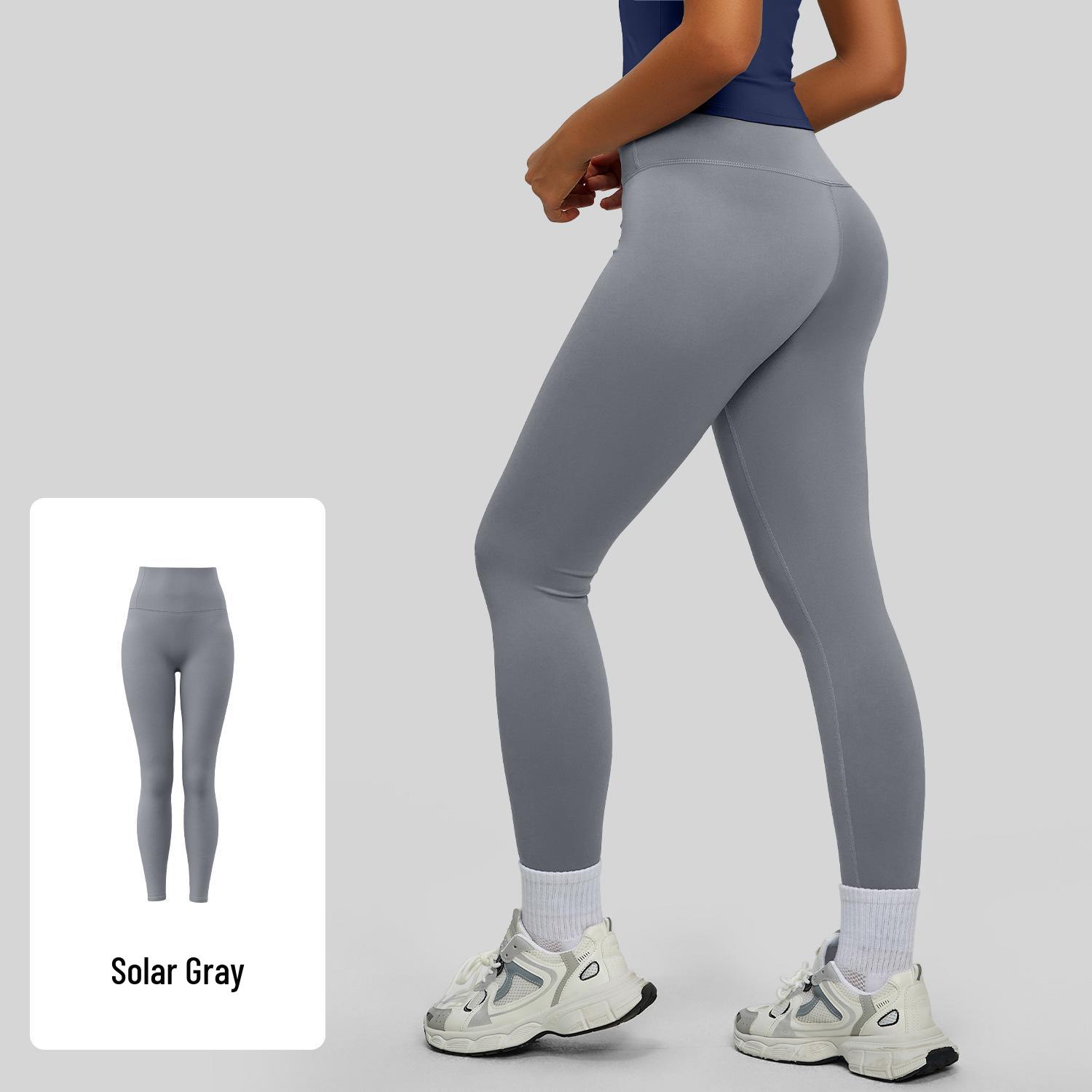 

Double-Sided Nylon Bare-Feel Yoga Pants with Back Pocket, Butt-Lifting, and No Embarrassing Lines – Women s Fitness Sportswear Extra Extra Large