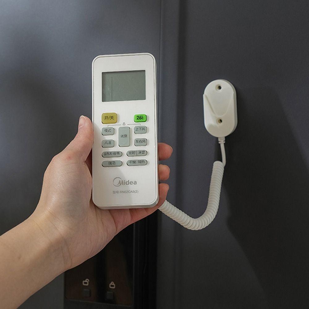 New Retractable Remote Control Tether Wall Mount AntiLost Rope Remote Security Cable Home Tool Remote Holder