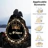 1PC Custom Name Royal Name Frame outdooor Flannel blankets Throw Blanket All-Season Throw Gift Bedspread for Couch, Bed, Camping Holiday Birthday gift