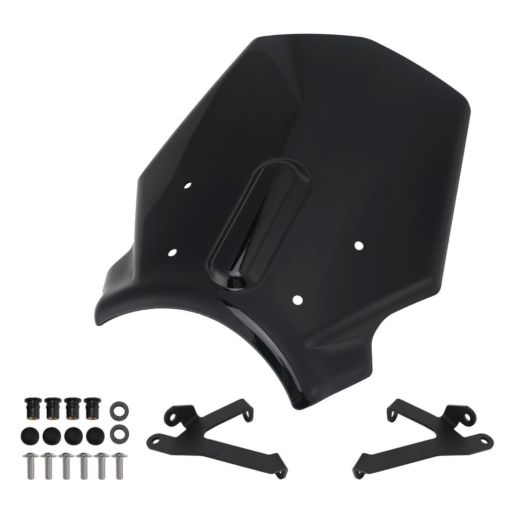 Windschutzscheibe passend für HONDA CB650R 2024-2025 Schwarz