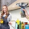 Stainless Steel Table Bottom Can Opener Cabinet Mounted Jar Lid Remover  Kitchen Tool