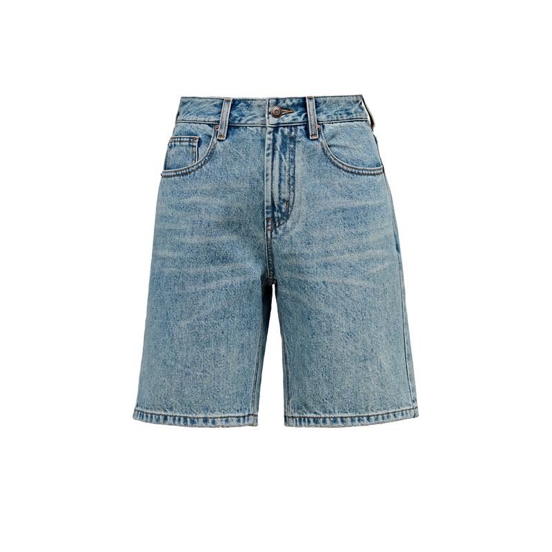

Blacknini Bermuda Turkey Import Bossa Heavy Weight Gauss Line 13.5Oz Washed Denim Shorts BOSSA coshus line Denim shorts M