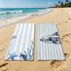 Theme Ocean Beach Towel For Stripes Outdoor Camping Beach Towel Super Absorbent Quick-Drying Summer Towel