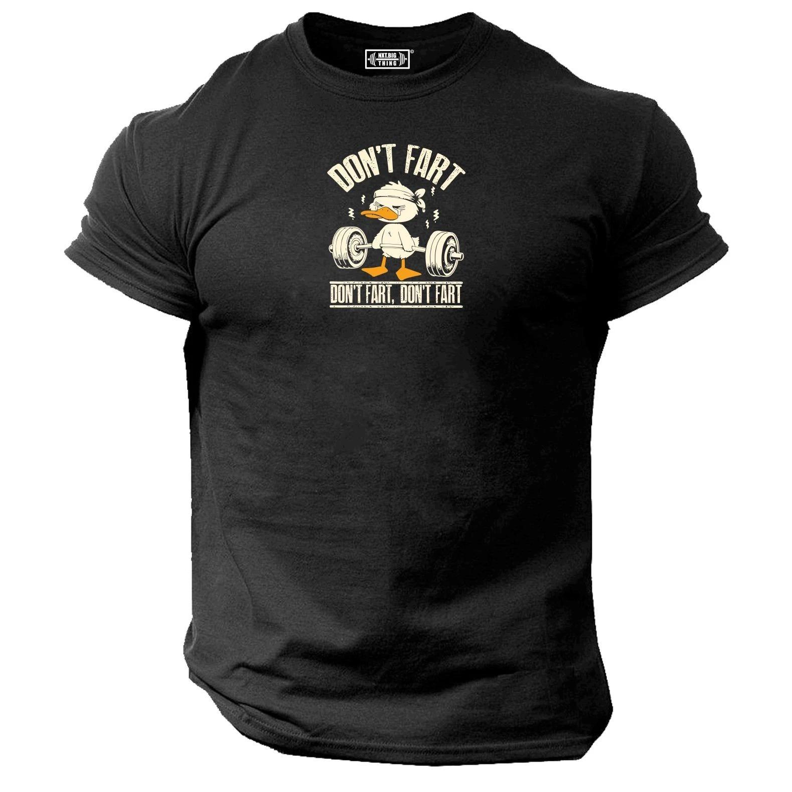 

Don t Fart T Shirt Gym Clothing Bodybuilding Training Workout Exercise MMA Top L