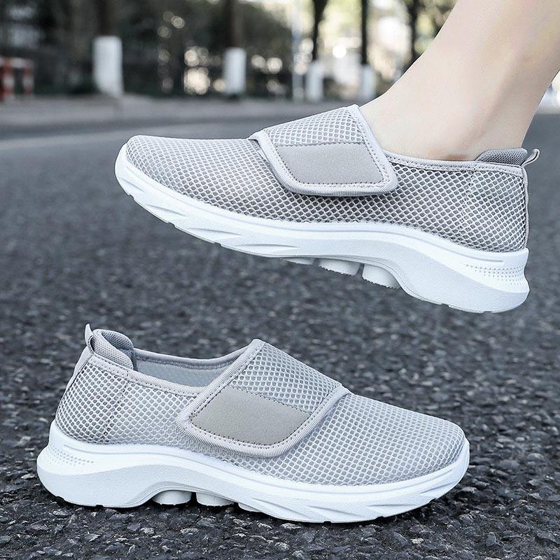 2025 Summer Women's Slip-on Mesh Casual Shoes - Breathable, Thick-Soled