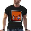 Classic Alex At The Restaurant Pixel Tshirt Active Sports Short Sleeve Cotton Shirt