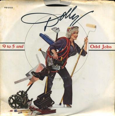 7-inch Single DOLLY PARTON - 9 To 5 PB12133 RCA 1980 VK Rock Gebruikt