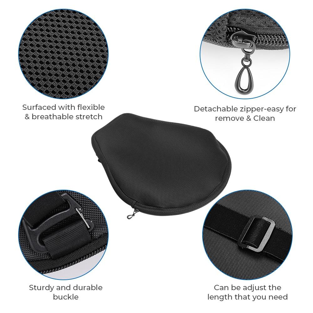 Useful Anti-skid Decompression Motorbike Accessories Air Pad Motorcycle Seat Cushion Seat Cover