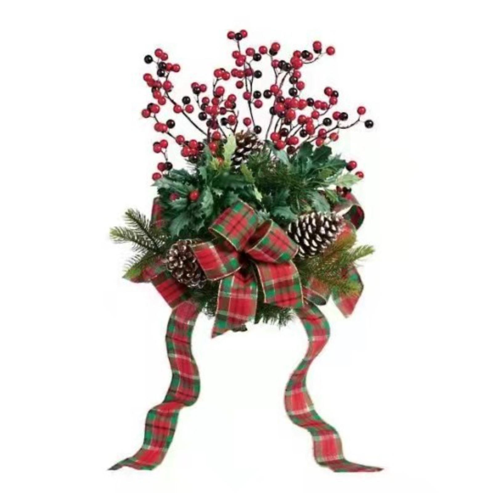 

Украшение рождественской елки, украшение в виде красного фрукта в виде цилиндра, рождественское украшение One Size зелёный