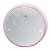 Smart Thermostat 1 Week Programmable LED Display Recessed Round Digital Thermostat AC95‑240V for Water Heating System