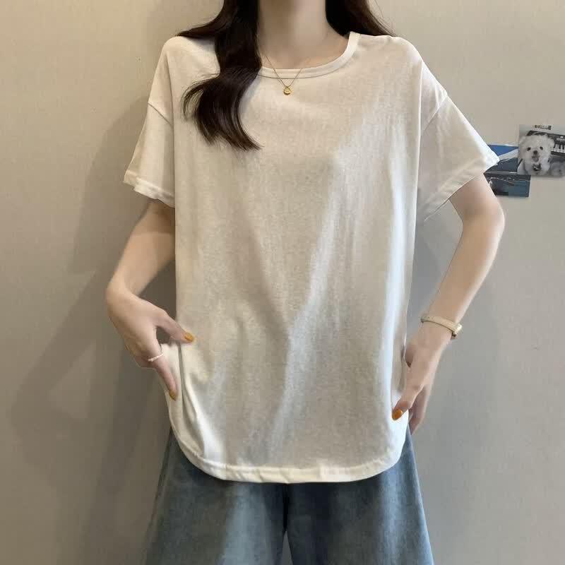 La Chapelle Women's Casual Loose Short Sleeve T-Shirt