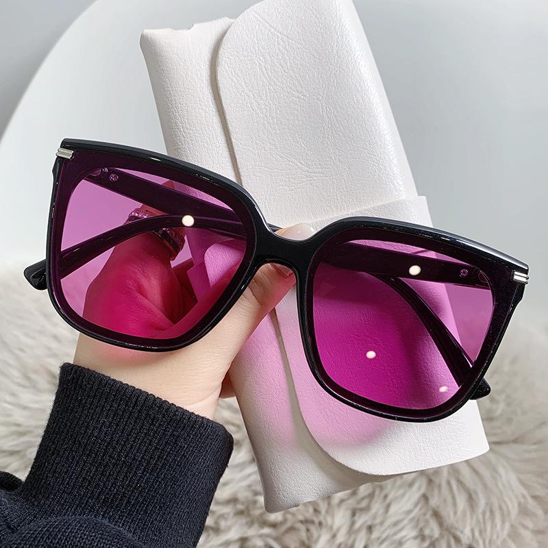 

New Women Square Sunglasses Brand Designer Vintage Sun Glasses Female Fashion Eyewear Uv400 Outdoor Holiday Glasses As shown in the fig
