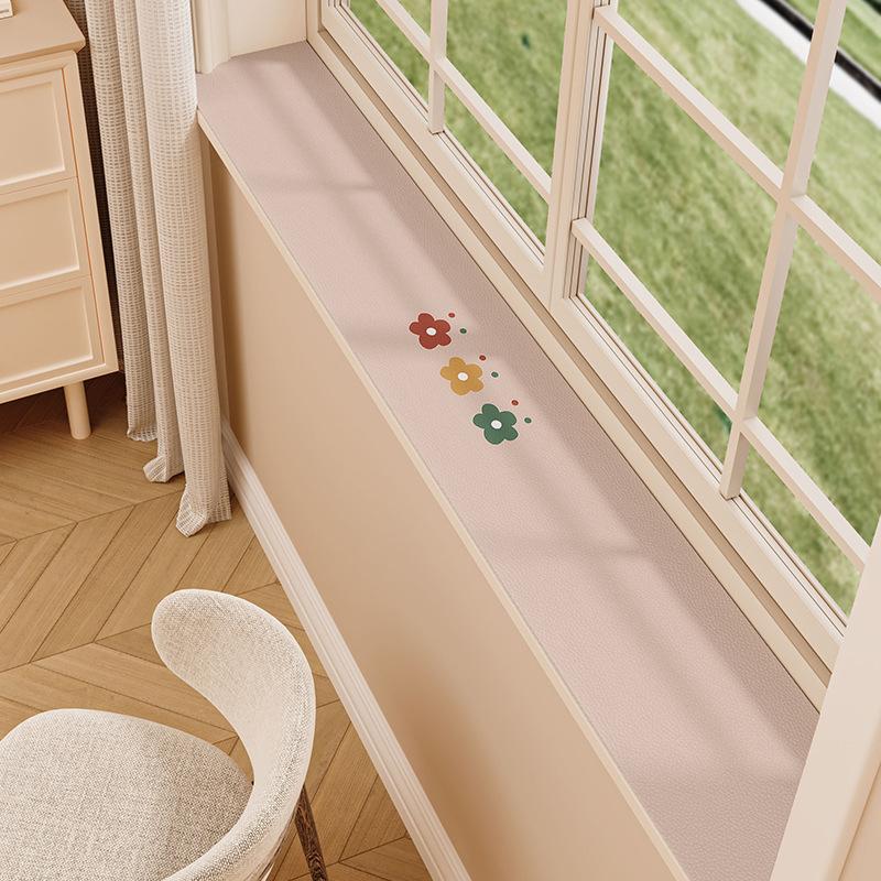 Bardzo Wąska Podkładka na Parapet Wodoodporna Podkładka Ochronna Przed Kurzem Podkładka Ochronna Ochrona Przed Słońcem Miękka Bez Diatomowa Zmywalna Podkładka na Parapet