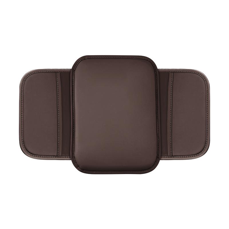 Car handrail box cushion multi-function large storage bag leather car center height-enhancing pad universal handrail
