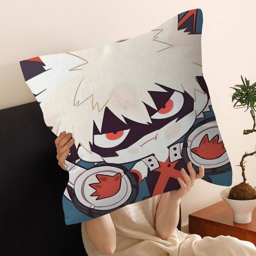 Anime MMy HHero Academia Katsuki Bakugo pillow cover sofa cushion cover home room decoration children gift