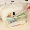 Kawaii Pen Bag Cartoon Student Pencil Box Stationery Case Large Capacity Cosmetics Storage Bag Student Gifts