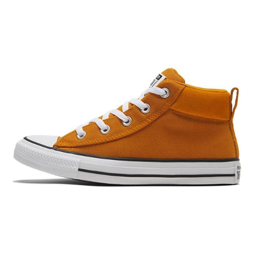 Converse Chuck Taylor All Star High Top Canvas Sneakers Unisex Sneakers Pumpkin-Yellow 168727F