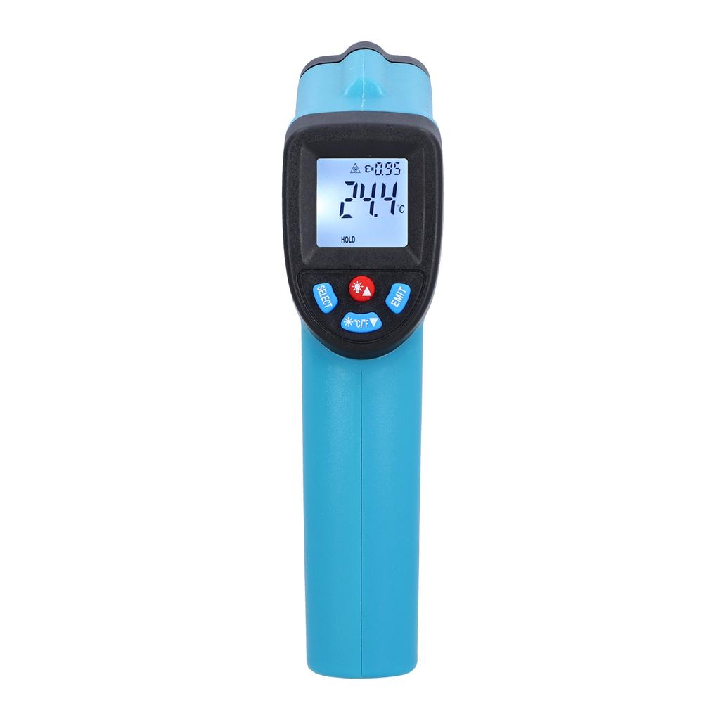 550 Infrared Thermometer Handheld Temperature Tester Digital NonContact Thermometer(Orange Yellow )
