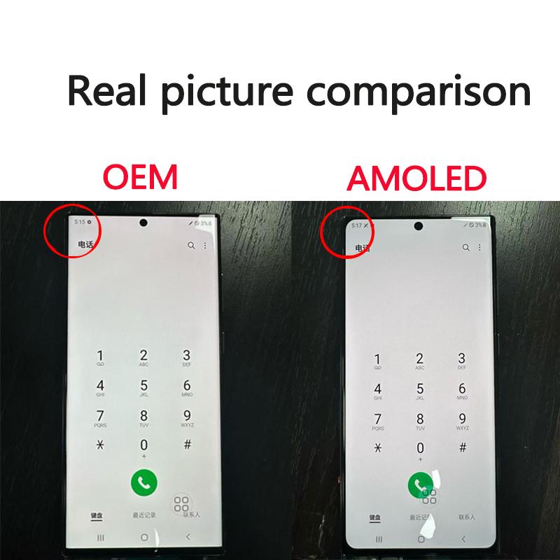 6,8“ Super OLED für Samsung Galaxy S23 Ultra S918 LCD-Display Touchscreen-Digitizer-Baugruppe Unterstützung für Fingerabdruck und S-Pen