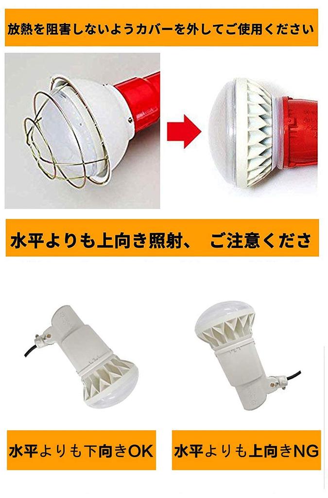 [Amazing 8000 Lumens] Industry-leading 500W 50W 8000lm brightness LED outdoor floodlight bulb, PAR56 E39, 5000K daylight white (flicker-free),