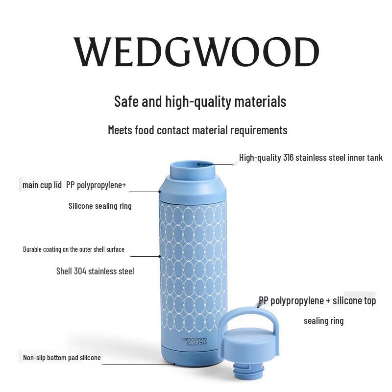 Wedgwood Goldpulver Jahre Sport Isolierbecher