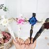 Folding Fan Gothics Lolitas Hand Fan Handheld Vintage Fan Party Decors for Women