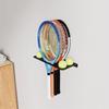 Space Saving Tennis Racket Storage Rack Large Capacity Tennis Racket Display Rack  Tennis Hall