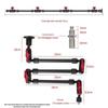 Multi-Functional Metal Crab Claw Camera Tripod with Magic Arm for Mobile Live Streaming and Photography