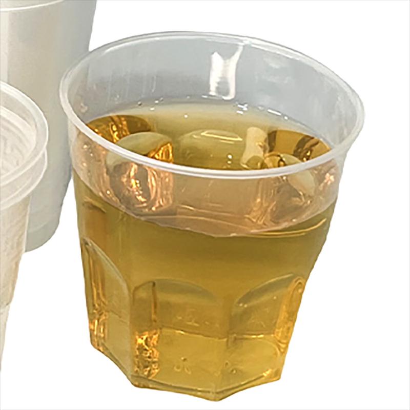 Disposable Octagonal PS Plastic Aviation Cups
