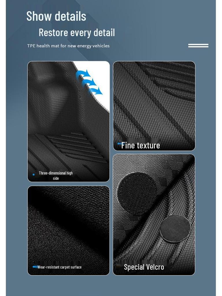 21-24 Ford Bronco Sport TPE Full Coverage Floor Mats