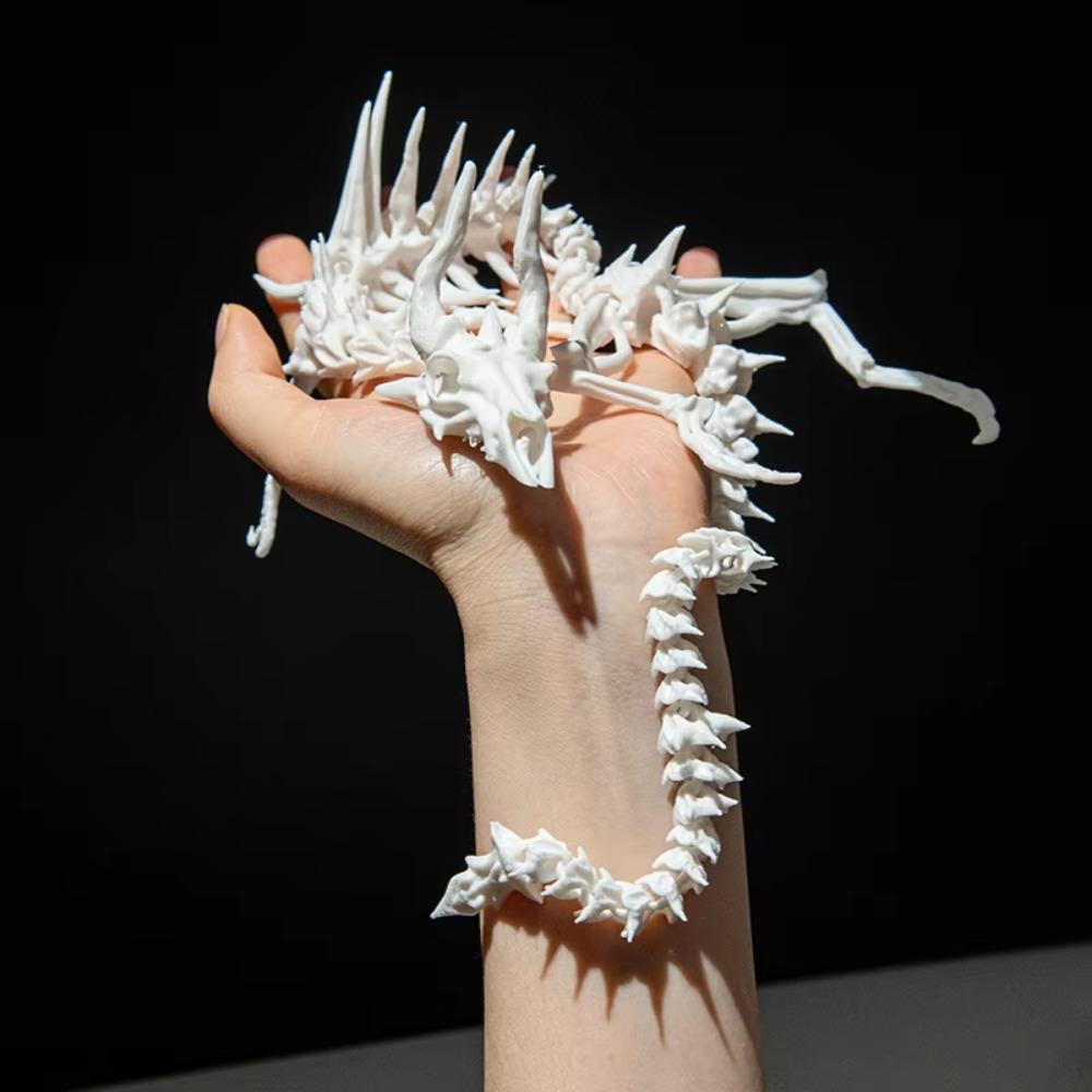 Full Body Movable Dragon Skeleton Model Joint Skull Dragon Animal Model New Ornaments